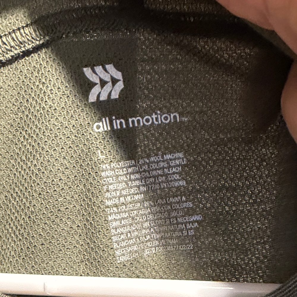 Target All In Motion Long Sleeve Tee - Picture 3 of 3